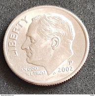 Coin United States Moeda Estados Unidos 2002 1 Dime 1 - Otros & Sin Clasificación
