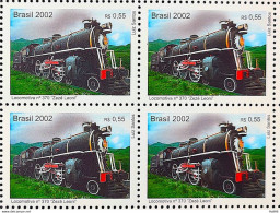 C 2489 Brazil Stamp Zeze Transe Transport 2002 Block Of 4 - Neufs