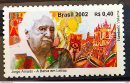 C 2477 Brazil Stamp Jorge Amado Bahia Literature Church 2002 - Neufs