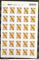 Brazil Regular Stamp RHM 823 Music Perce In Wave Clarinet 2002 Sheet - Neufs