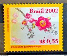 Brazil Regular Stamp Rhm 814 Flowers Of Amazon Castanha Do Macaco 2002 - Neufs