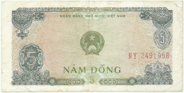 VIETNAM - 5 Dông - 1976 - P 81.b - Serie NY - VIET NAM - Viêt-Nam