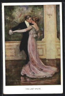 Künstler-AK Clarence F.Underwood: Paar Tanzt Den Letzten Gemeinsamen Walzer  - Underwood, Clarence F.