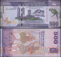 SRI LANKA 500 RUPEES - 01.01.2010 (2011) - Paper Unc - P.126a Banknote - Sri Lanka