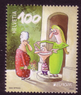 SCHWEIZ MI-NR. 2248 POSTFRISCH(MINT) EUROPA 2012 BESUCHE KARIKATUR - 2012