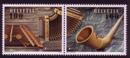 SCHWEIZ MI-NR. 2349-2350 POSTFRISCH(MINT) EUROPA 2014 MUSIKINSTRUMENTE - 2014