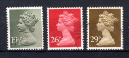 GROOT BRITTANIE Yt. 1020/1022° Gestempeld 1982 - Used Stamps