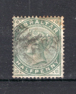 GIBRALTAR Yt. 8° Gestempeld 1886-1898 - Gibilterra