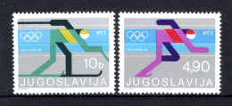 JOEGOSLAVIE Yt. 1704/1705 MNH 1980 - Neufs