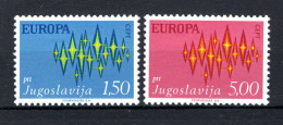 JOEGOSLAVIE Yt. 1343/1344 MNH 1972 - Unused Stamps