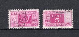 ITALIE Yt. CP58° Gestempeld Postcolli 1946 - Paketmarken