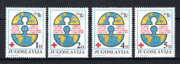 JOEGOSLAVIE Yt. B86/89 MNH Liefdadigheid 1984 - Wohlfahrtsmarken