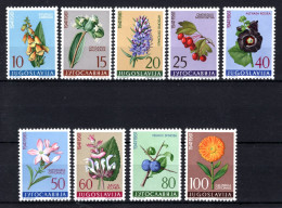 JOEGOSLAVIE Yt. 843/851 MNH 1961 - Unused Stamps