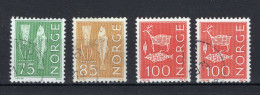 NOORWEGEN Yt. 589/591° Gestempeld 1972-1973 - Gebraucht