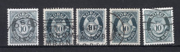 NOORWEGEN Yt. 322° Gestempeld 1950-1952 - Used Stamps