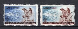 ROEMENIE Yt. 1550/1551° Gestempeld 1957 - Used Stamps