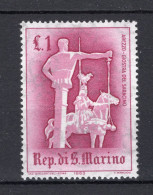 SAN MARINO Yt. 587 MH 1963 - Ungebraucht