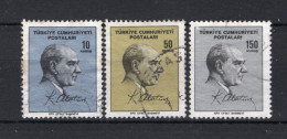TURKIJE Yt. 1752/1754° Gestempeld 1965 - Used Stamps