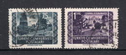 TURKIJE Yt. 1156/1157° Gestempeld 1952 - Usados