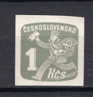 TSJECHOSLOVAKIJE Yt. J34 MH Dagblad Zegel 1945 - Newspaper Stamps