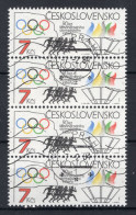 TSJECHOSLOVAKIJE Yt. 2569° Gestempeld 4 St. 1984 - Used Stamps