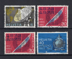 ZWITSERLAND Yt. 921/923° Gestempeld 1973 - Used Stamps