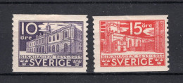 ZWEDEN Yvert 230/231 MH 1935 - Unused Stamps