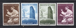 VATICAANSTAD Yvert 434/437 MNH 1965 - Unused Stamps