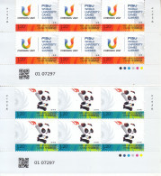 China 2023-13 Chengdu 2021 FISU University Games STAMPS 2V Block B - Nuevos