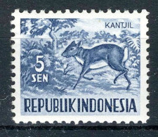 INDONESIE: ZB 164 MNH 1956 Dierenzegels -1 - Indonésie