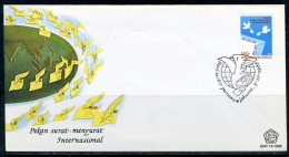 INDONESIE: ZB 1344 FDC 1988 Internationale Briefschrijfweek - Indonésie