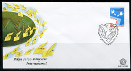 INDONESIE: ZB 1344 FDC 1988 Internationale Briefschrijfweek -1 - Indonésie