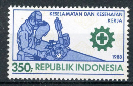 INDONESIE: ZB 1310 MNH 1988 Campagne Veiligheid Tijdens Het Werk - Indonésie