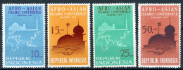 INDONESIE: ZB 464/467 MNH 1965 Islamitische Afro-Aziatische Conferentie -1 - Indonésie