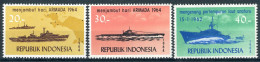 INDONESIE: ZB 456/458 MH 1964 Dag Van De Vloot -1 - Indonésie