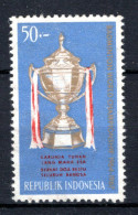 INDONESIE: ZB 454 (*) Zonder Gom 1964 Badminton Thomas Cup - Indonésie