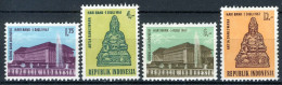 INDONESIE: ZB 408/411 MH 1963 Bankdag -1 - Indonésie
