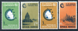 INDONESIE: ZB 383/386 MH 1963 Conferentie Pacific Aera Travel Association -2 - Indonesië