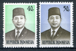 INDONESIE: ZB 790/791 MNH 1974 President Soekarno -2 - Indonesia
