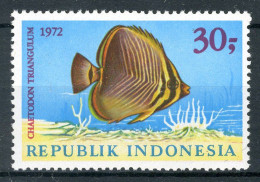 INDONESIE: ZB 731 MNH 1972 Inheemse Vissen - Indonesia