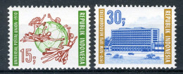 INDONESIE: ZB 677/678 MNH 1970 Nieuwe Hoofdkwartier U.P.U Te Bern - Indonesië