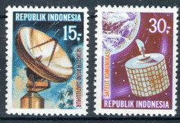 INDONESIE: ZB 661/662 MNH 1969 Tele-communicatie -1 - Indonesië