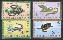 INDONESIE: ZB 559/562 MNH 1966 9de Sociale Dag -1 - Indonesië