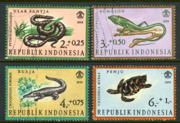 INDONESIE: ZB 559/562 Gestempeld 1966 - 9de Sociale Dag -1 - Indonesië