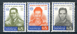 INDONESIE: ZB 555/557 MNH 1966 Herdenking Generaals Mislukte Staatsgreep - Indonesië
