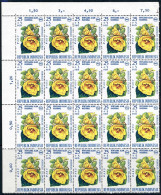 INDONESIE: ZB 537 Vel (20 St) MNH 1966 - Voor De Watersnood In Solo - Indonesië