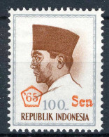 INDONESIE: ZB 510 MNH 1965 Frankeerzegels Opdruk In Vijfhoek -5 - Indonesien