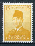 INDONESIE: ZB 91 MNH 1951 President Soekarno -1 - Indonesia