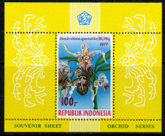 INDONESIE: ZB 904/906 MNH Blok 28/29 1977 Indonesische Orchideën  - Indonesia