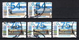 NEDERLAND 1992/1993° Gestempeld 2001 - Eurozegels - Oblitérés